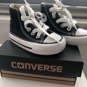 Infant size 3 converse high top OBO